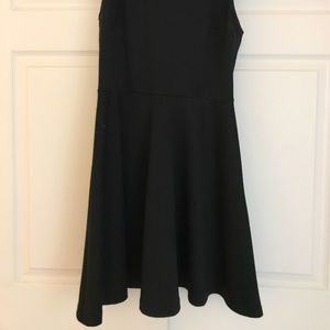 Black, simple dress